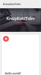 Mobile Screenshot of krazykatztales.com